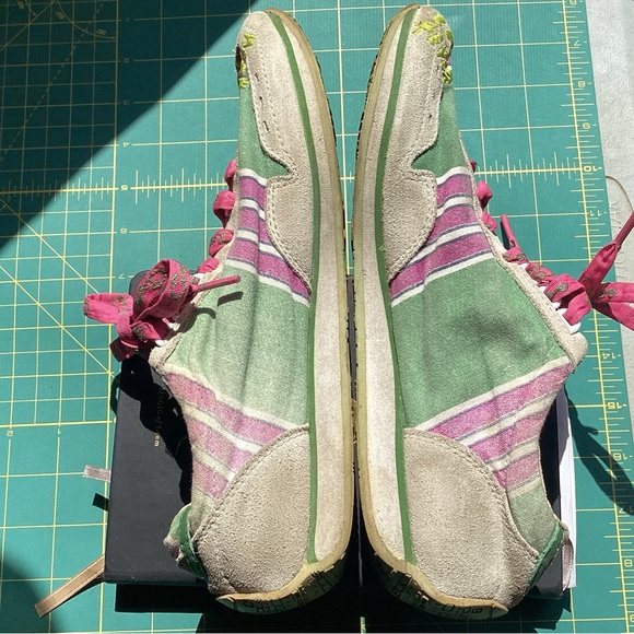 Custo Barcelona Tennis Shoes with Embroidery & Custo Laces Size 9 - Picture 3 of 7